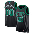 Boston Celtics Jordan Brand Statement Edition Swingman Jersey - Black - Custom - Unisex product image 1, provided for visual