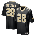 New Orleans Saints Danny Stutsman Nike Black Team Game Jersey product image 1, provided for visual reference and product