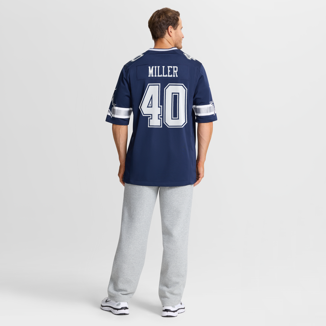 Dallas Cowboys Von Miller Nike Navy Game Jersey product image 11, provided for visual reference and product detail review