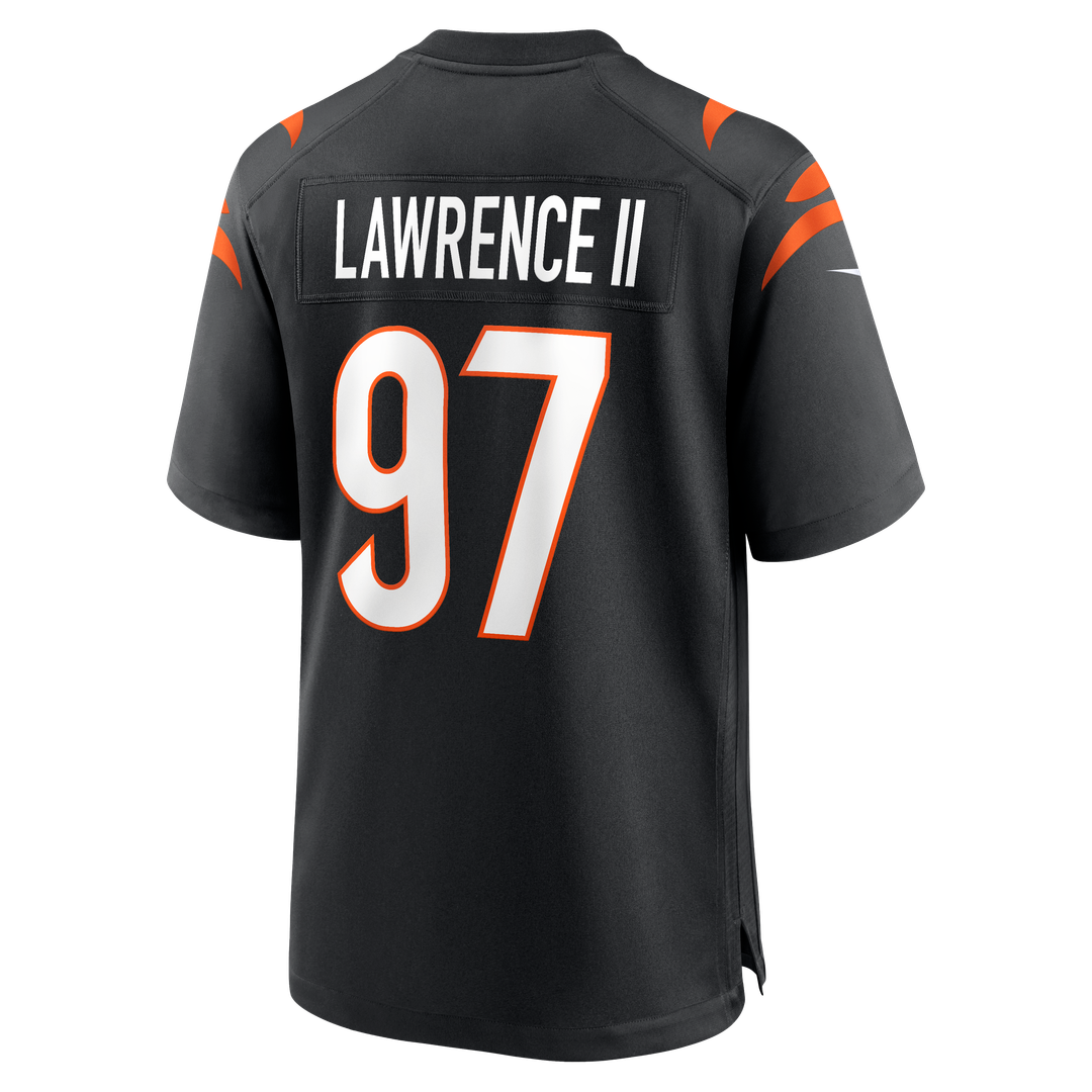 Cincinnati Bengals Dexter Lawrence II Nike Black Game Jersey product image 8, provided for visual reference and product