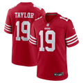 San Francisco 49ers Trent Taylor Nike Scarlet Team Game Jersey product image 1, provided for visual reference and product