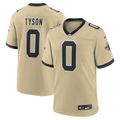 New Orleans Saints Jordyn Tyson Nike Gold Alternate Game Jersey product image 1, provided for visual reference and product