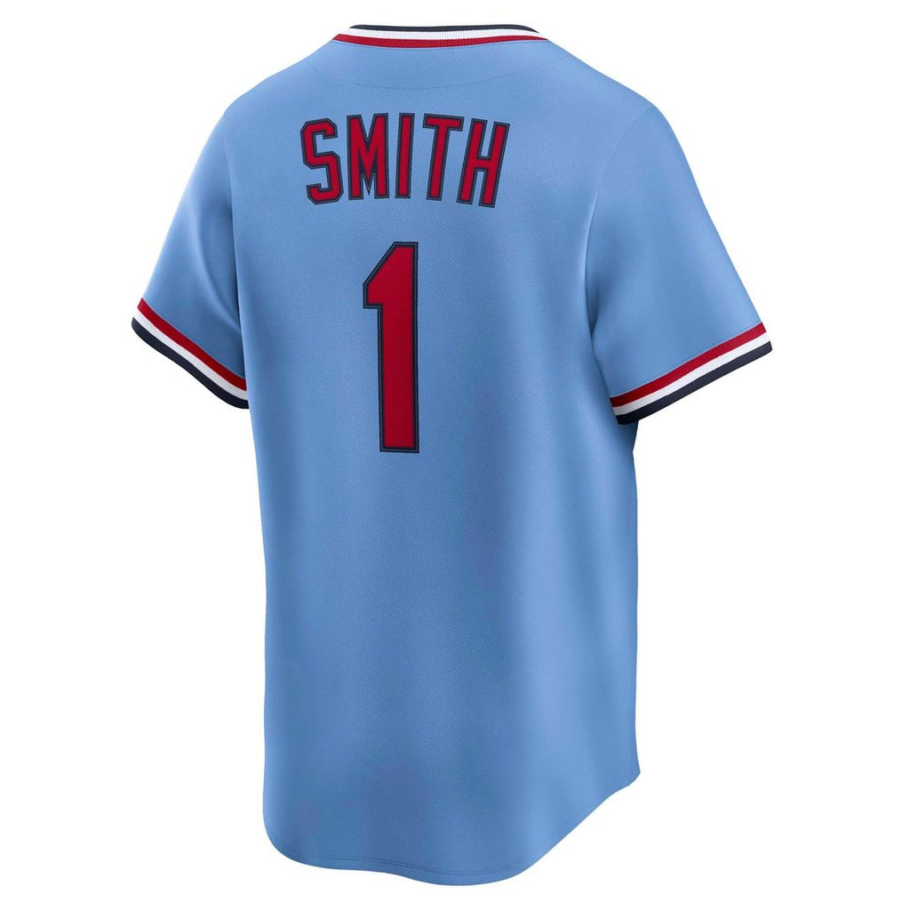 St. Louis Cardinals Ozzie Smith Nike White Throwback Cooperstown Collection Limited Jersey product image 9, provided for