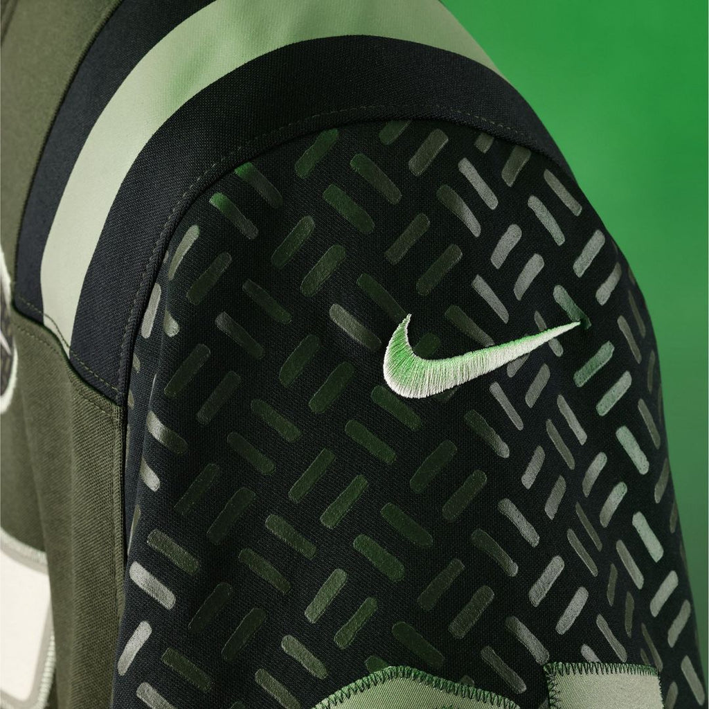 New York Jets Breece Hall Nike Green Rivalries Collection Stitched Limited Jersey product image 6, provided for visual