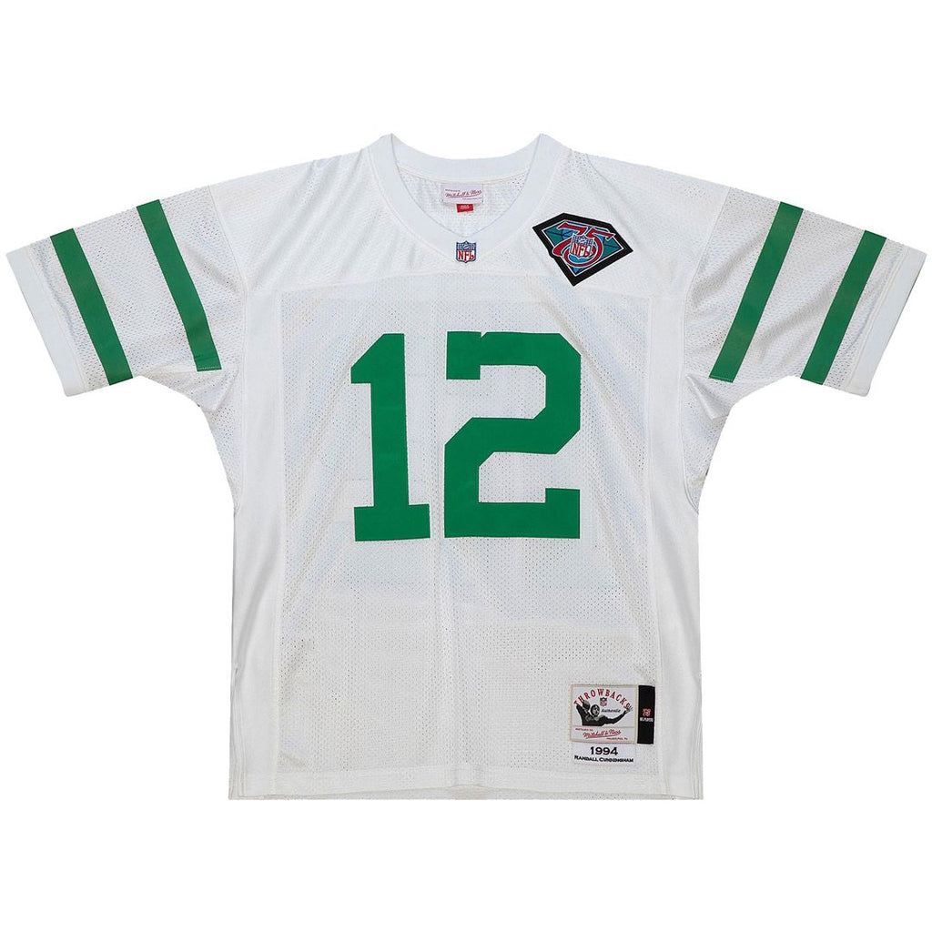 Philadelphia Eagles 1994 Randall Cunningham Mitchell & Ness White Authentic Throwback Retired Player Jersey product image 8,