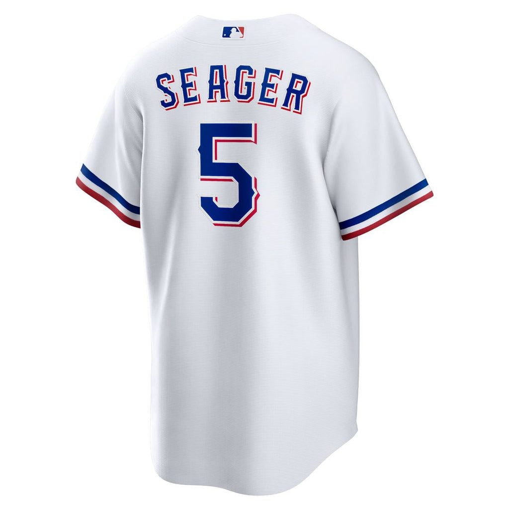 Texas Rangers Corey Seager Nike White Home Replica Player Jersey product image 3, provided for visual reference and product
