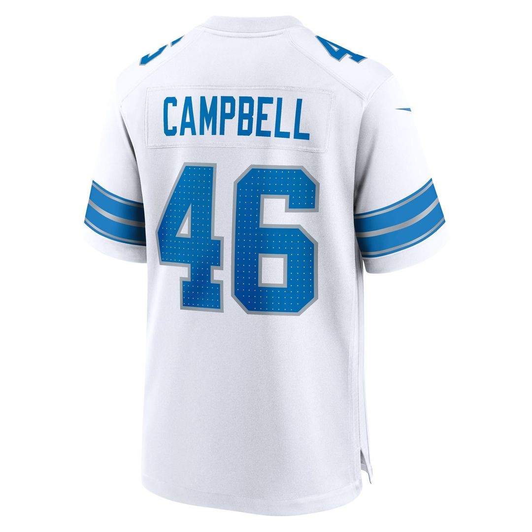 Detroit Lions Jack Campbell Nike Blue Game Jersey product image 19, provided for visual reference and product detail review