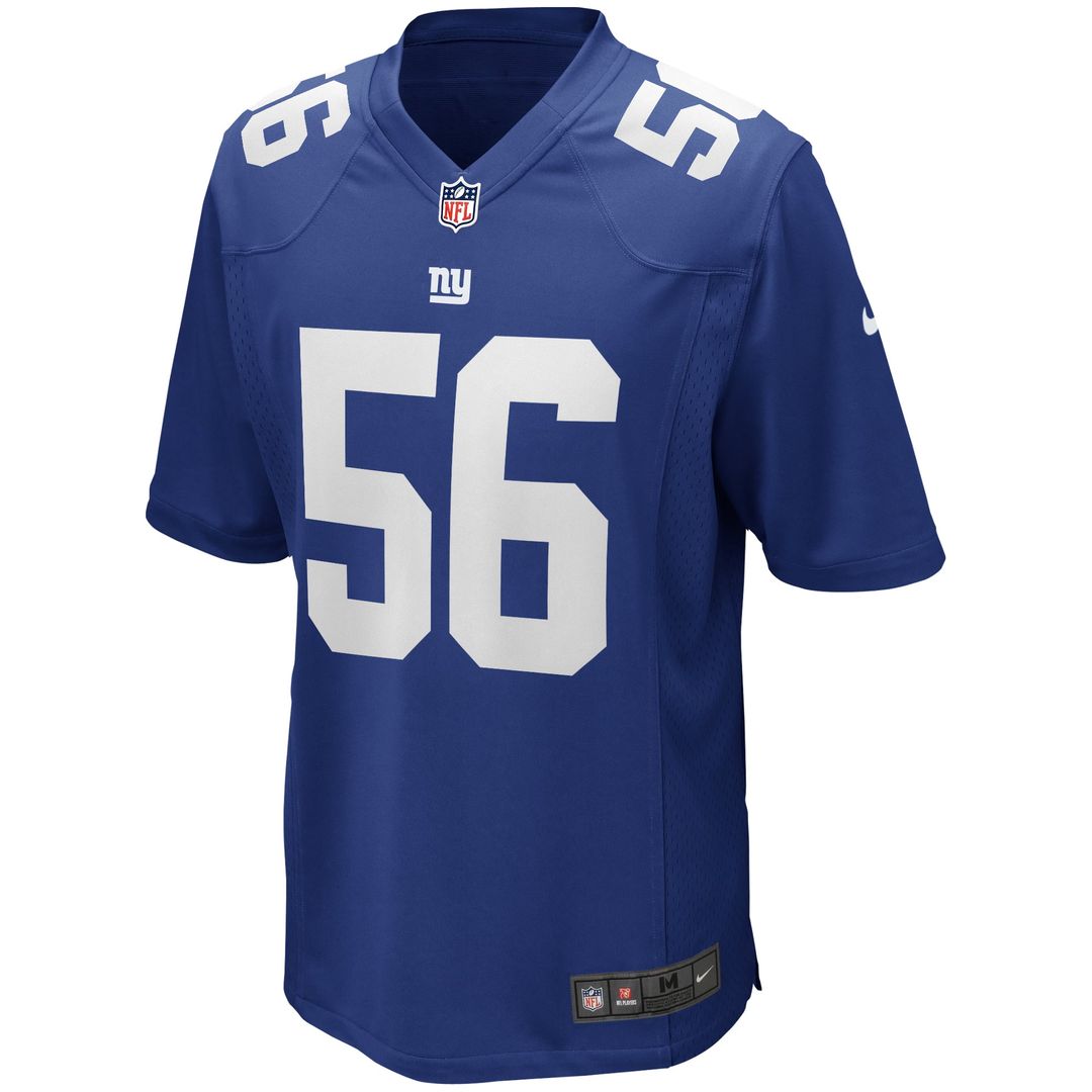 New York Giants Lawrence Taylor Nike Royal Game Retired Player Jersey product image 2, provided for visual reference and