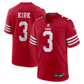 San Francisco 49ers Christian Kirk Nike Scarlet Team Game Jersey product image 1, provided for visual reference and product