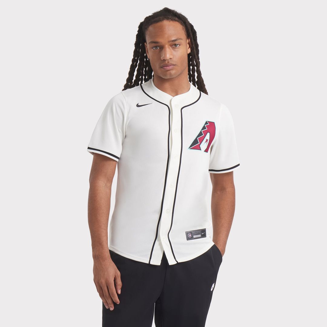 Arizona Diamondbacks Nike White Home Limited Jersey product image 4, provided for visual reference and product detail review