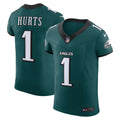 Philadelphia Eagles Jalen Hurts Nike Midnight Green Team Vapor F.U.S.E. Elite Jersey product image 1, provided for visual