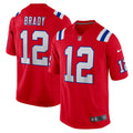 New England Patriots Tom Brady Nike Red Retired Player Alternate Game Jersey product image 1, provided for visual reference