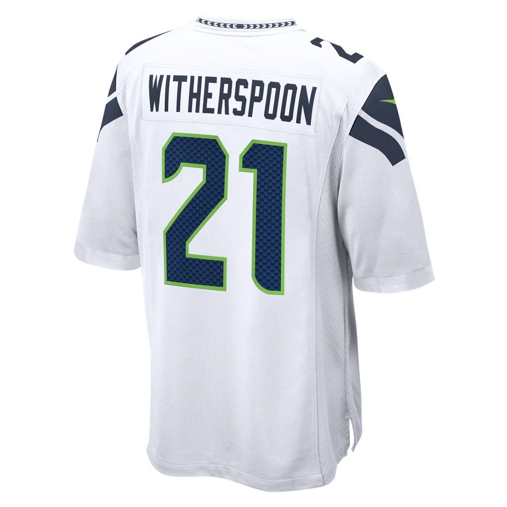 Seattle Seahawks Devon Witherspoon Nike College Navy Game Jersey product image 15, provided for visual reference and product