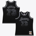 Los Angeles Lakers Mitchell & Ness Dennis Rodman 1998 Contrast 2K Swingman Jersey - Black product image 1, provided for