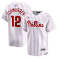 Philadelphia Phillies Kyle Schwarber Nike White Home Limited Player Jersey product image 1, provided for visual reference