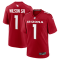 Arizona Cardinals Mack Wilson Nike Cardinal Team Game Jersey product image 1, provided for visual reference and product