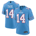 Tennessee Titans Carnell Tate Nike Light Blue Team Game Jersey product image 1, provided for visual reference and product