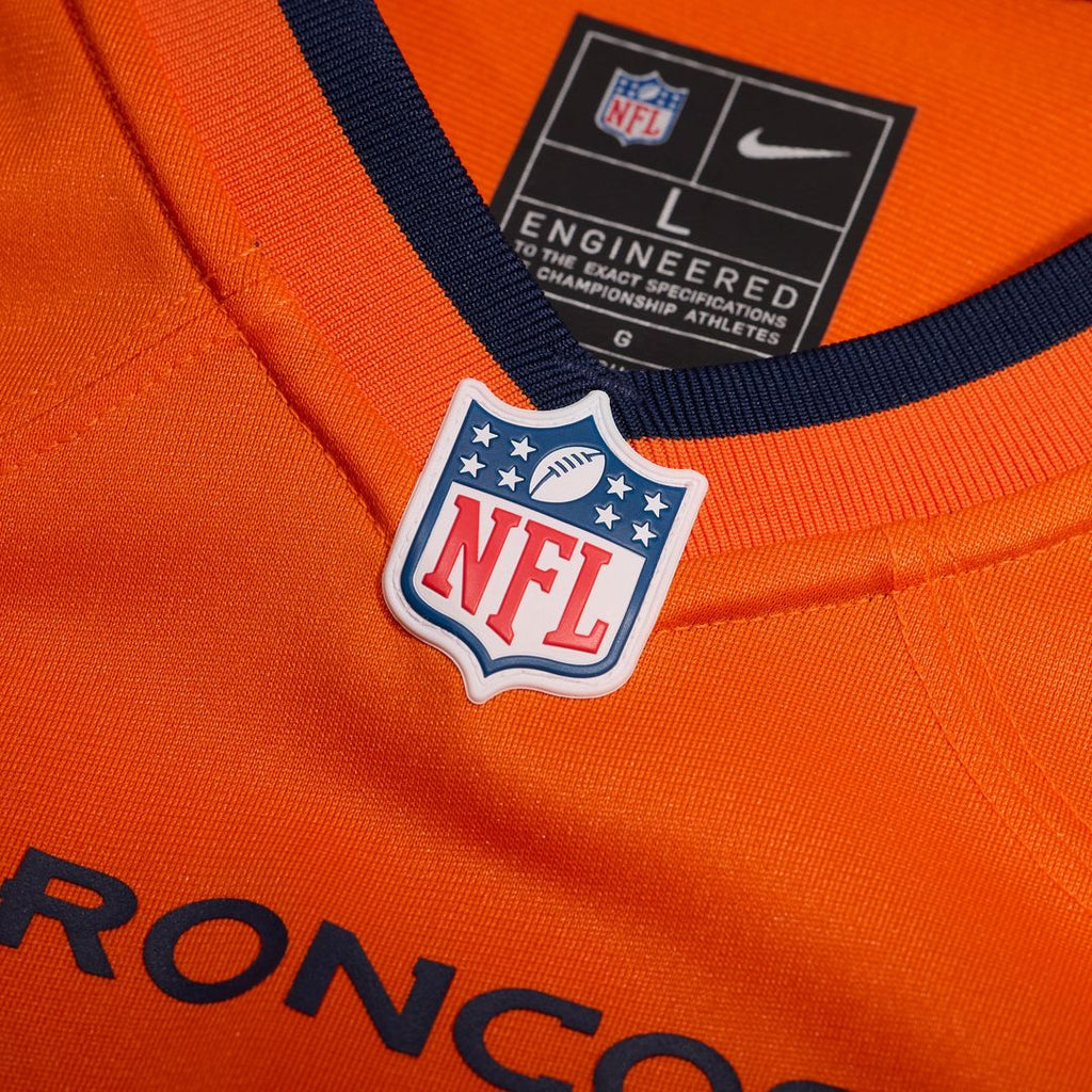 Denver Broncos Devon Key Nike Orange Team Game Jersey product image 4, provided for visual reference and product detail