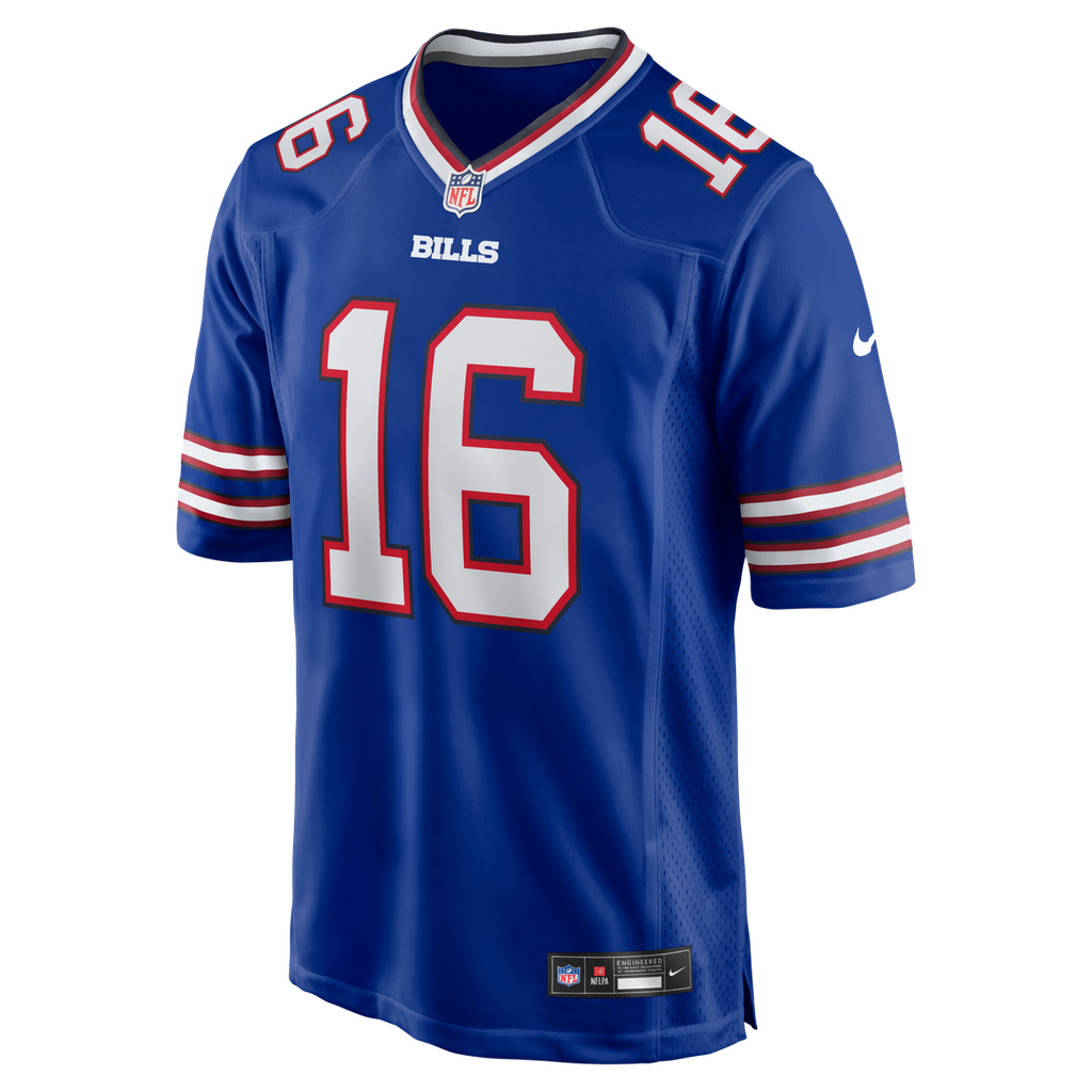 Buffalo Bills Xavier Johnson Nike Royal Game Jersey product image 2, provided for visual reference and product detail review