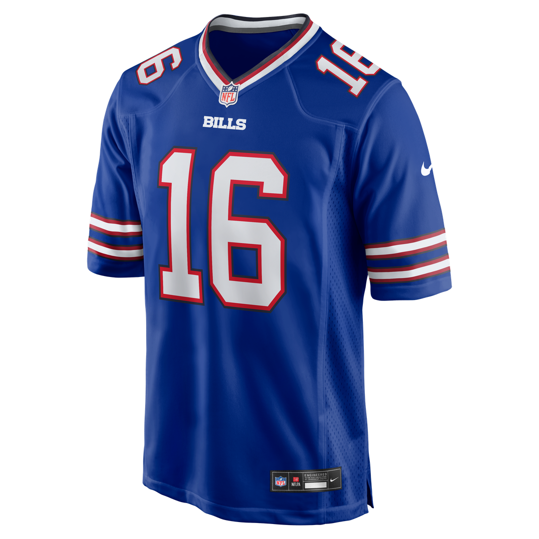 Buffalo Bills Xavier Johnson Nike Royal Game Jersey product image 2, provided for visual reference and product detail review