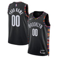 Nike Brooklyn Nets 2025/26 City Edition Swingman Jersey - Custom - Unisex product image 1, provided for visual reference and
