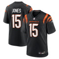 Cincinnati Bengals Charlie Jones Nike Black Team Game Jersey product image 1, provided for visual reference and product