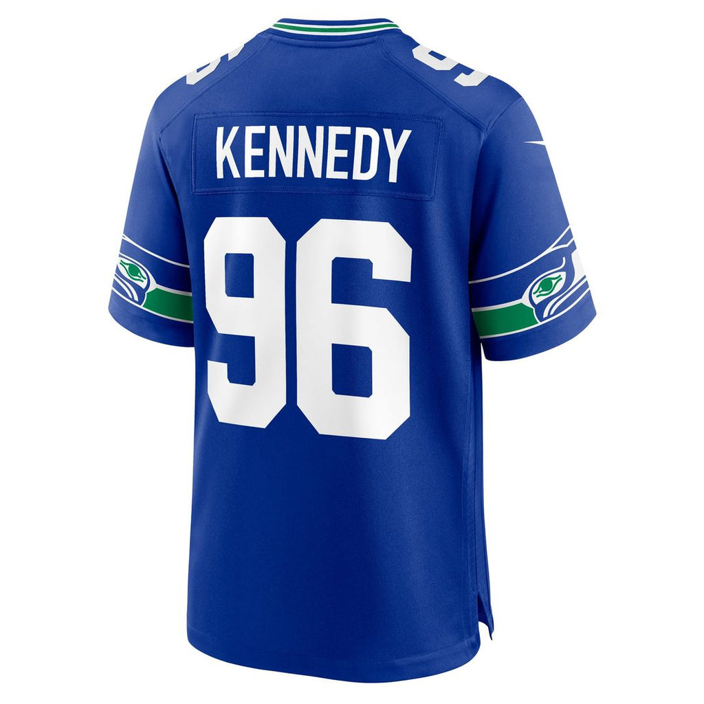 Seattle Seahawks Cortez Kennedy Nike Royal Retired Player Alternate Game Jersey product image 3, provided for visual