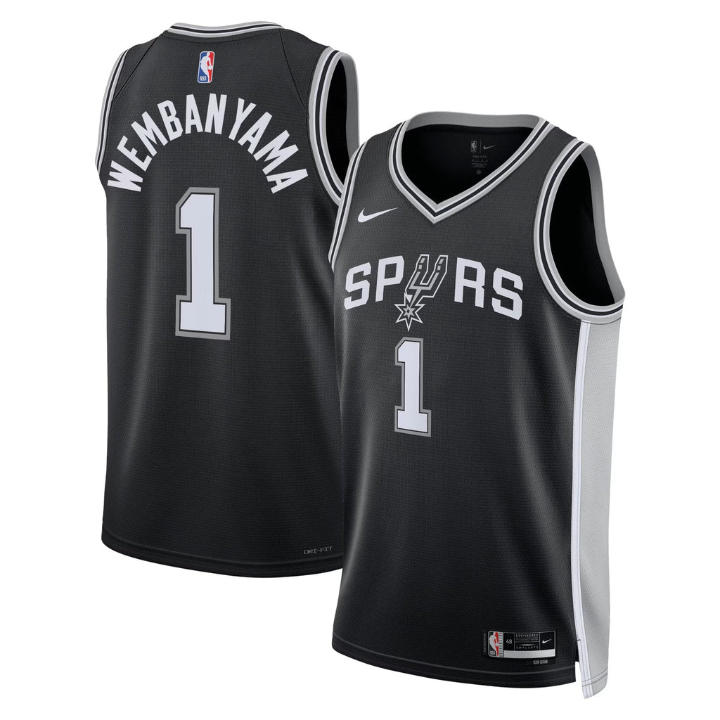 San Antonio Spurs Nike Icon Swingman Jersey - Victor Wembanyama product image 2, provided for visual reference and product