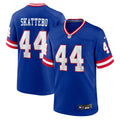 New York Giants Cam Skattebo Nike Royal Alternate 2 Legacy Game Jersey product image 1, provided for visual reference and