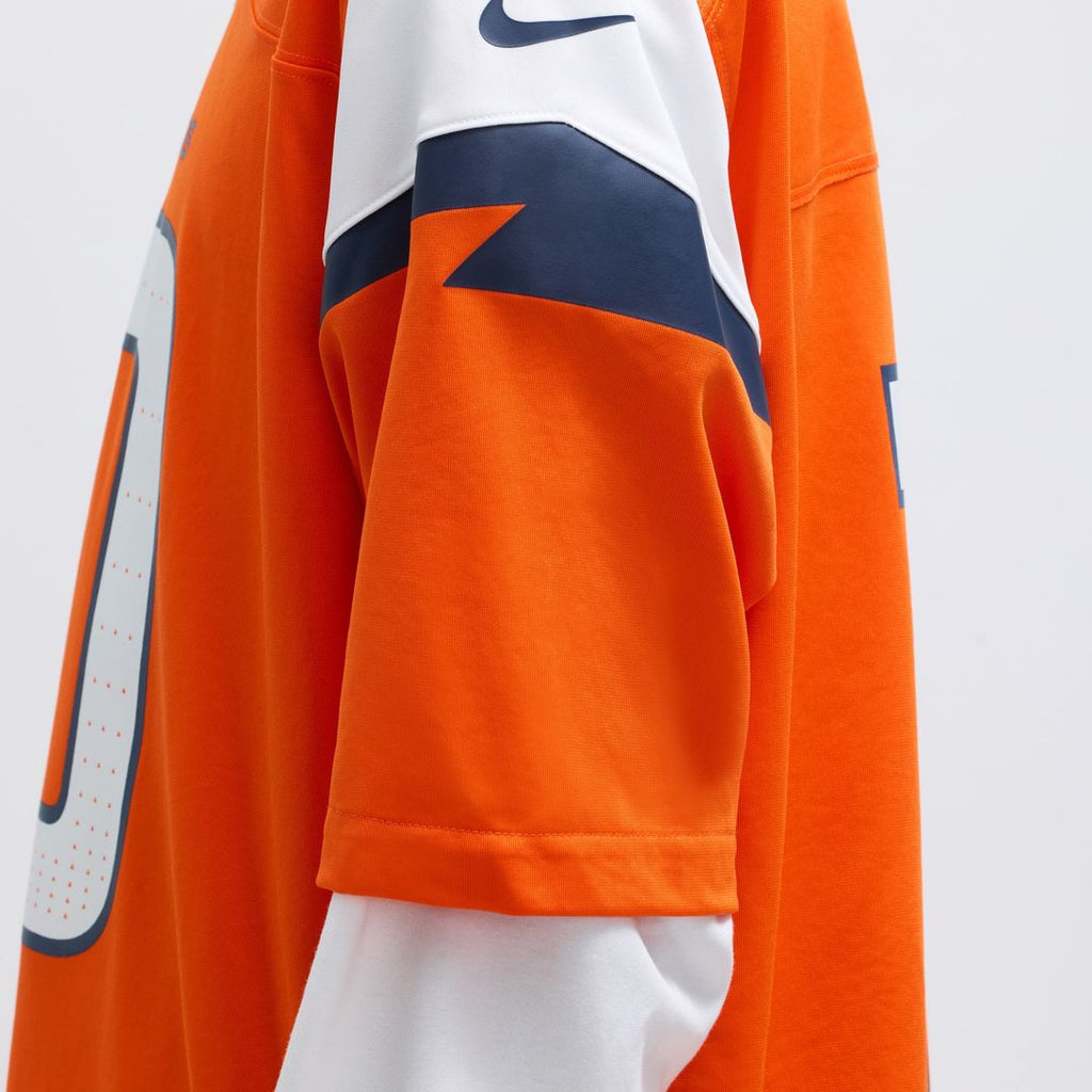 Denver Broncos Bo Nix Nike Navy Alternate Game Jersey product image 22, provided for visual reference and product detail