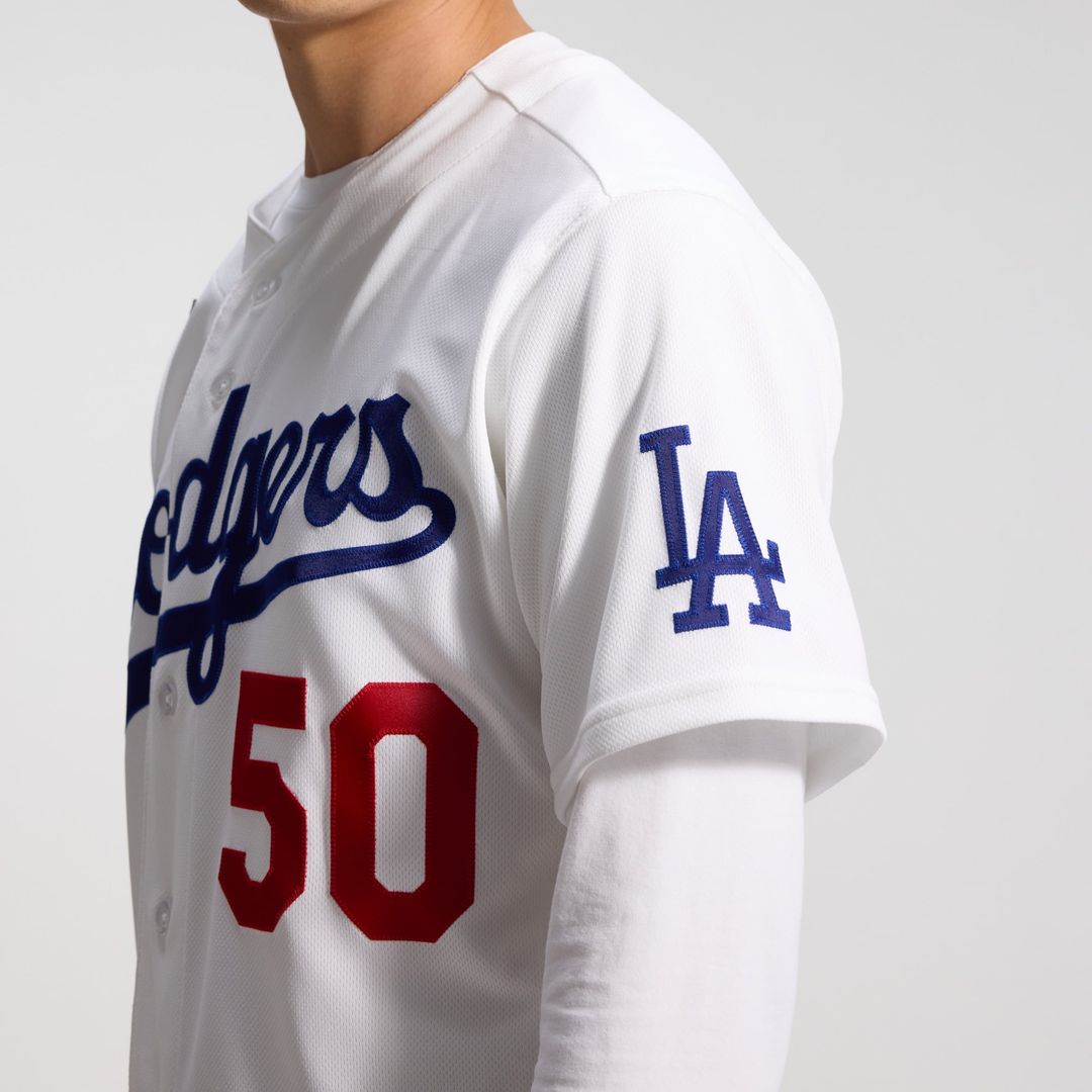Los Angeles Dodgers Mookie Betts Nike White Home Authentic Jersey product image 8, provided for visual reference and product