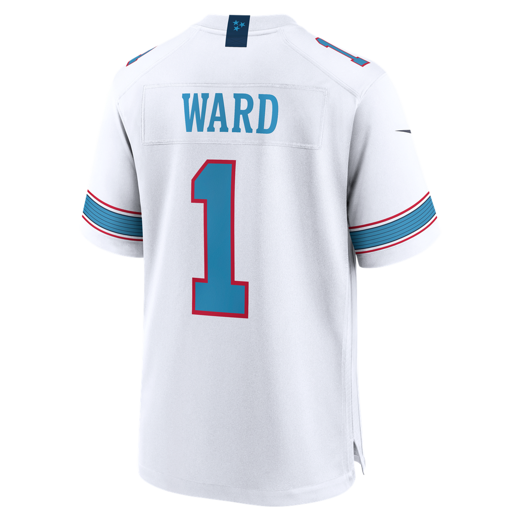 Tennessee Titans Cameron Ward Nike Light Blue Game Jersey product image 33, provided for visual reference and product detail