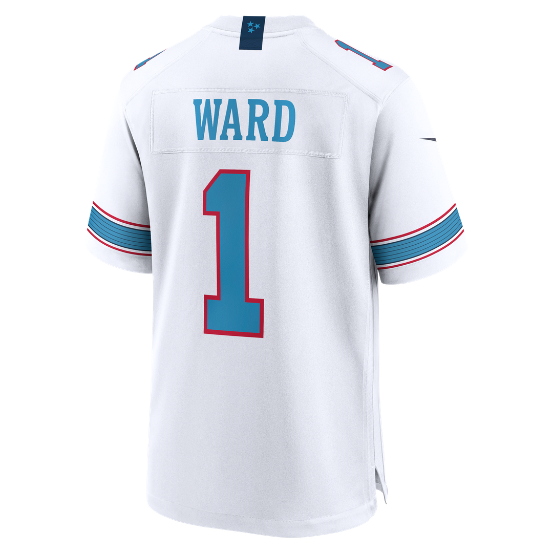 Tennessee Titans Cameron Ward Nike Light Blue Game Jersey product image 33, provided for visual reference and product detail