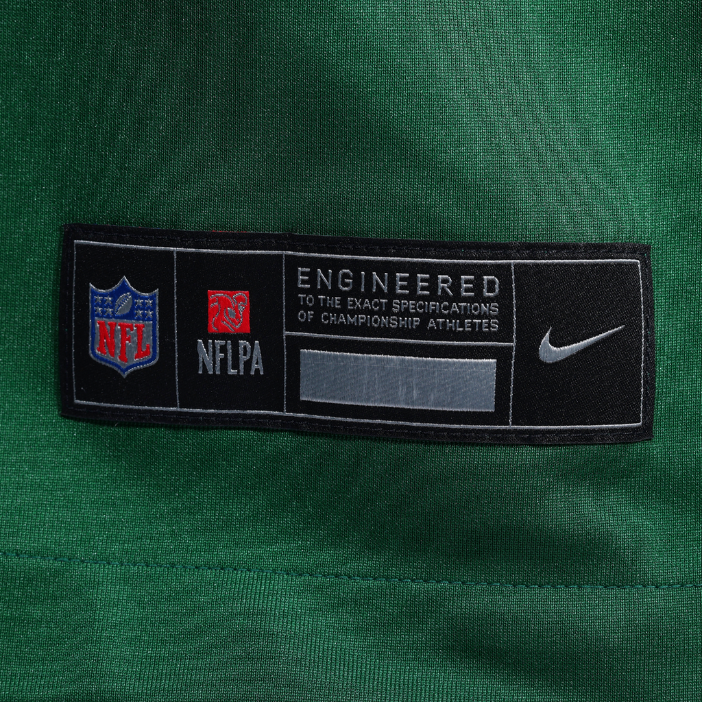 New York Jets Will McDonald IV Nike Legacy Black Alternate Game Jersey product image 18, provided for visual reference and