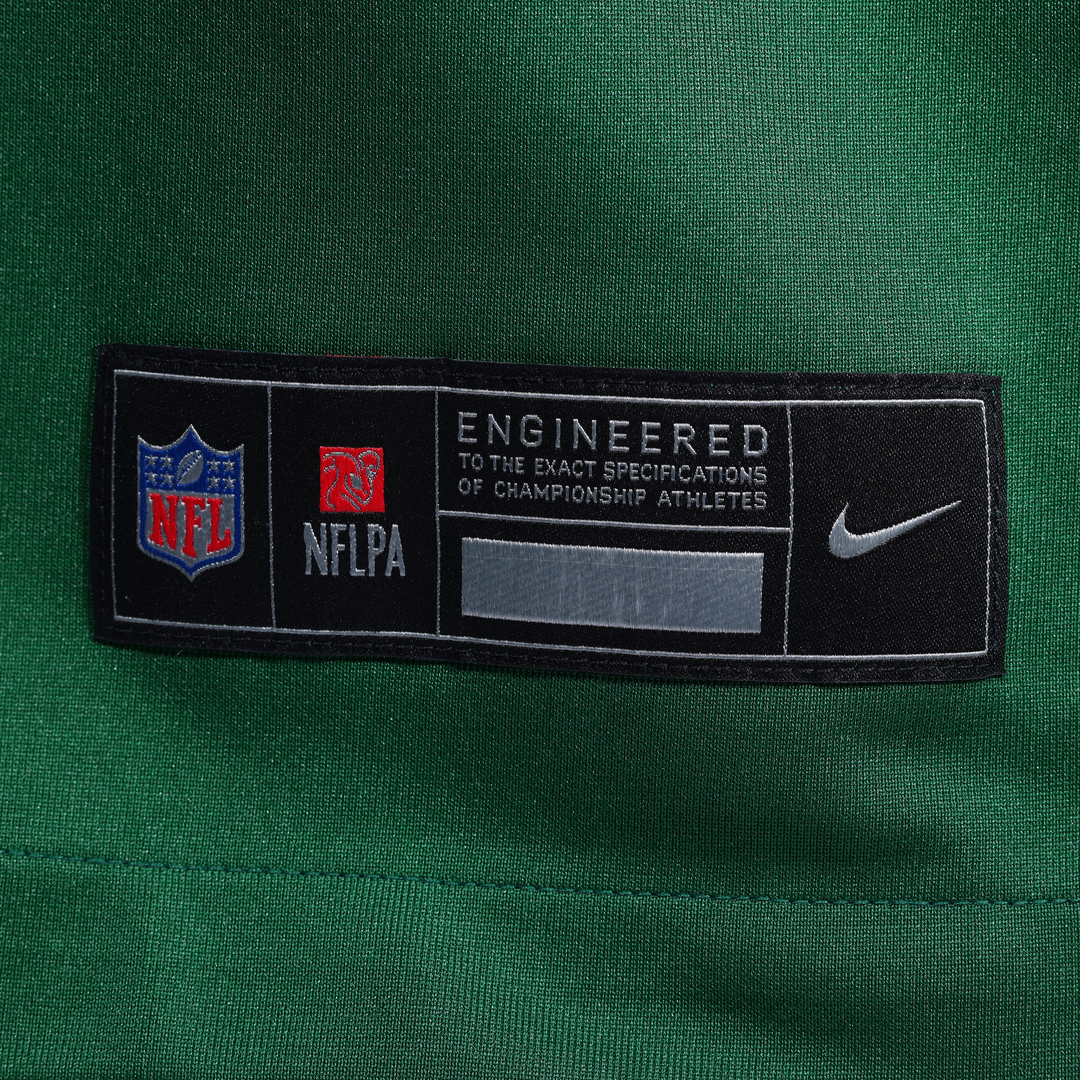 New York Jets Will McDonald IV Nike Legacy Black Alternate Game Jersey product image 18, provided for visual reference and