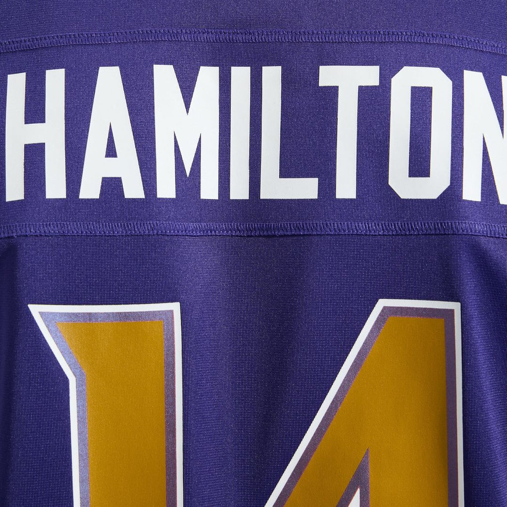 Baltimore Ravens Kyle Hamilton Nike Black Alternate Game Jersey product image 18, provided for visual reference and product