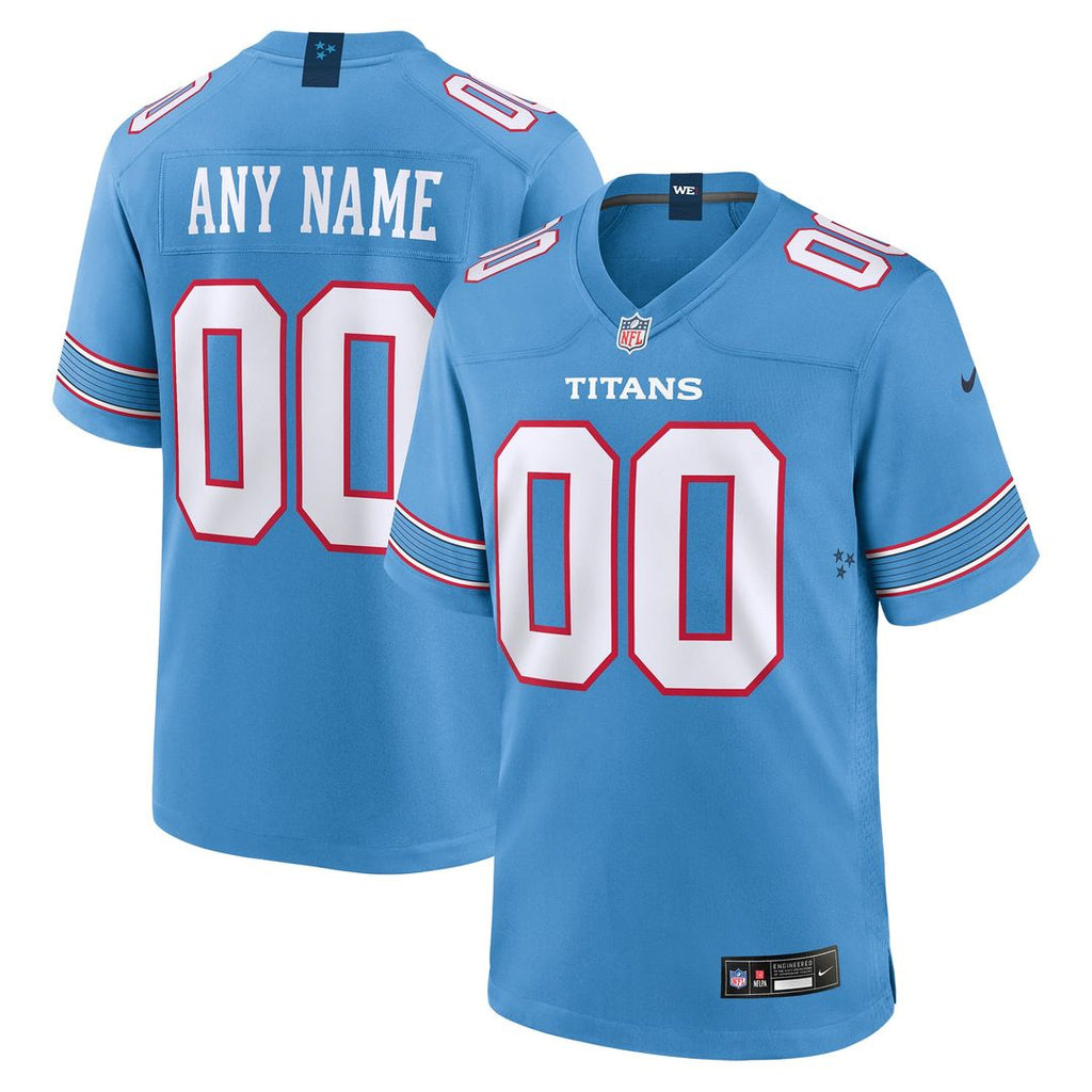 Tennessee Titans Nike White Game Custom Jersey product image 13, provided for visual reference and product detail review