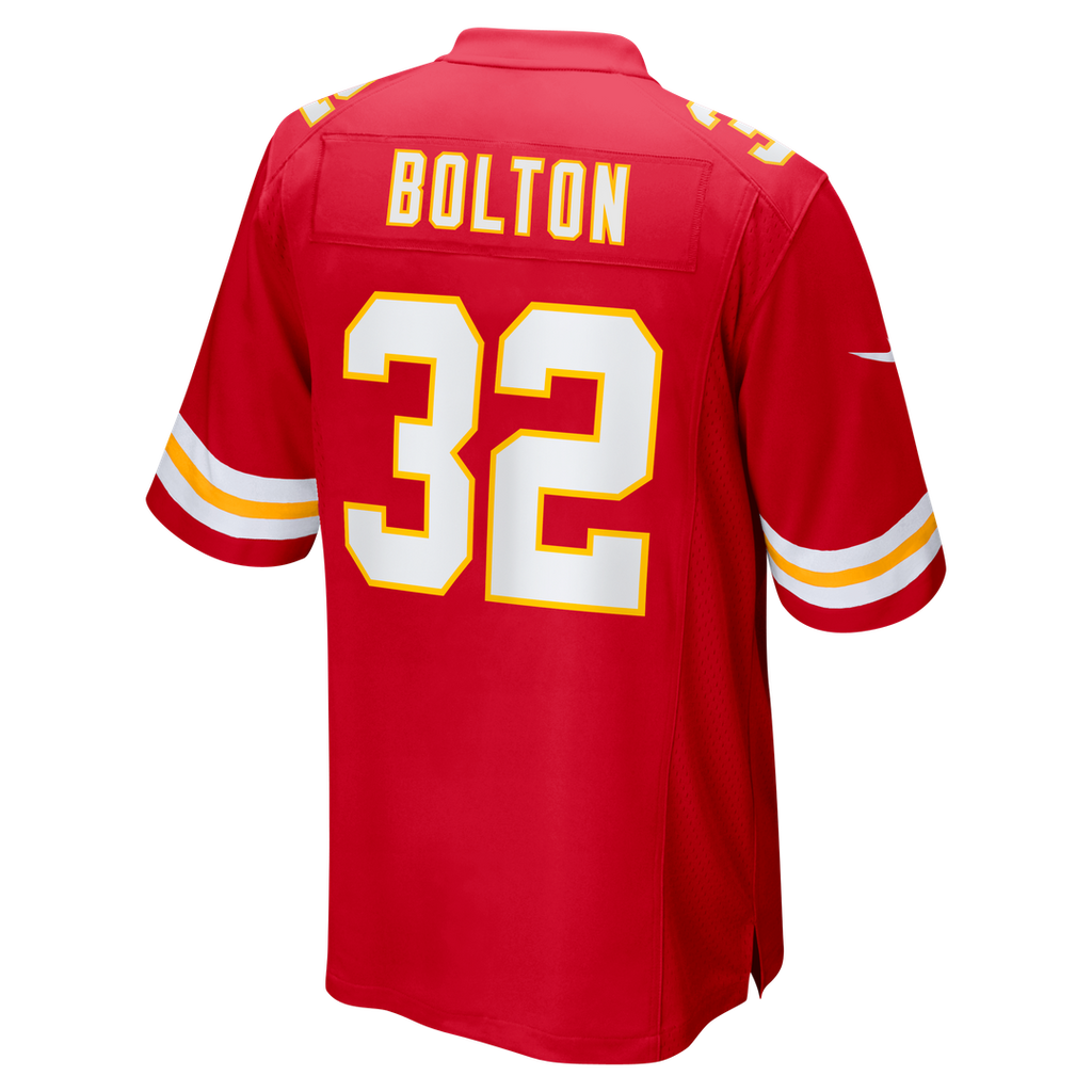 Kansas City Chiefs Nick Bolton Nike Red Game Jersey product image 3, provided for visual reference and product detail review