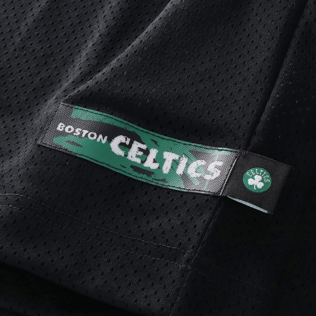 Boston Celtics Nike Courtside Football Jersey - Black - Mens product image 7