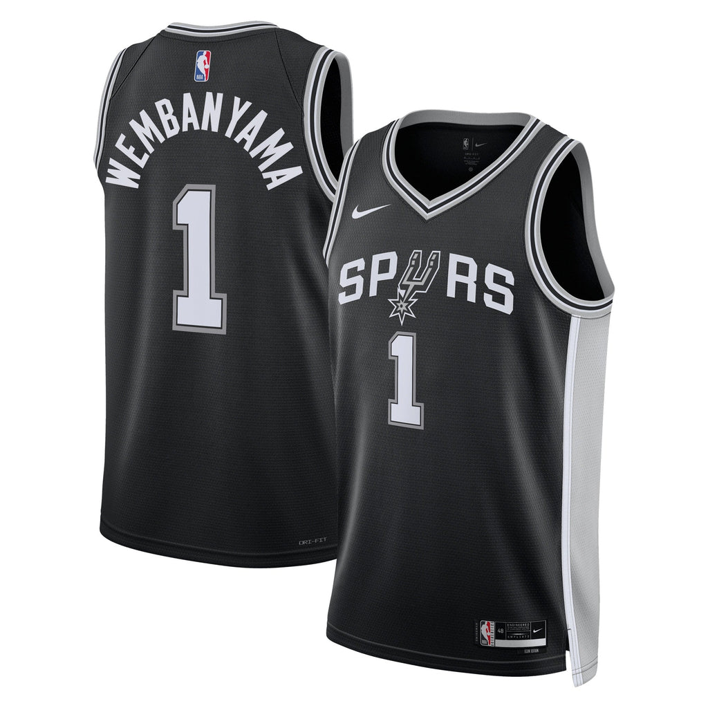 San Antonio Spurs Nike Icon Swingman Jersey - Victor Wembanyama product image 2, provided for visual reference and product
