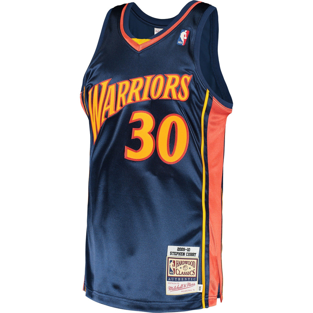Mitchell & Ness Stephen Curry Navy Golden State Warriors 2009 Hardwood Classics Authentic Jersey product image 3, provided