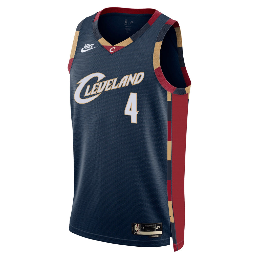 Cleveland Cavaliers Nike Classic Edition Jersey - Navy - Evan Mobley - Unisex product image 3, provided for visual reference