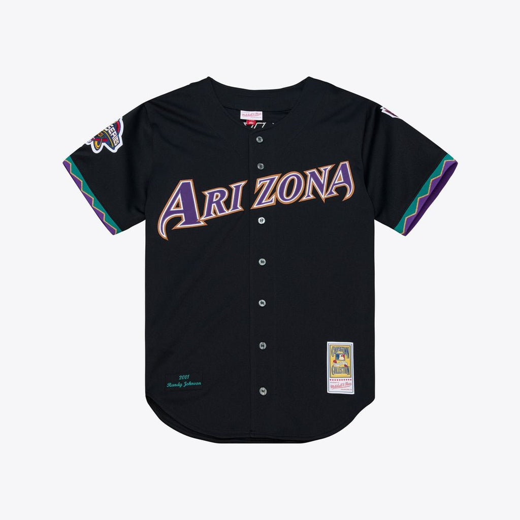 Arizona Diamondbacks Randy Johnson Mitchell & Ness Black 2001 Authentic Jersey product image 1, provided for visual