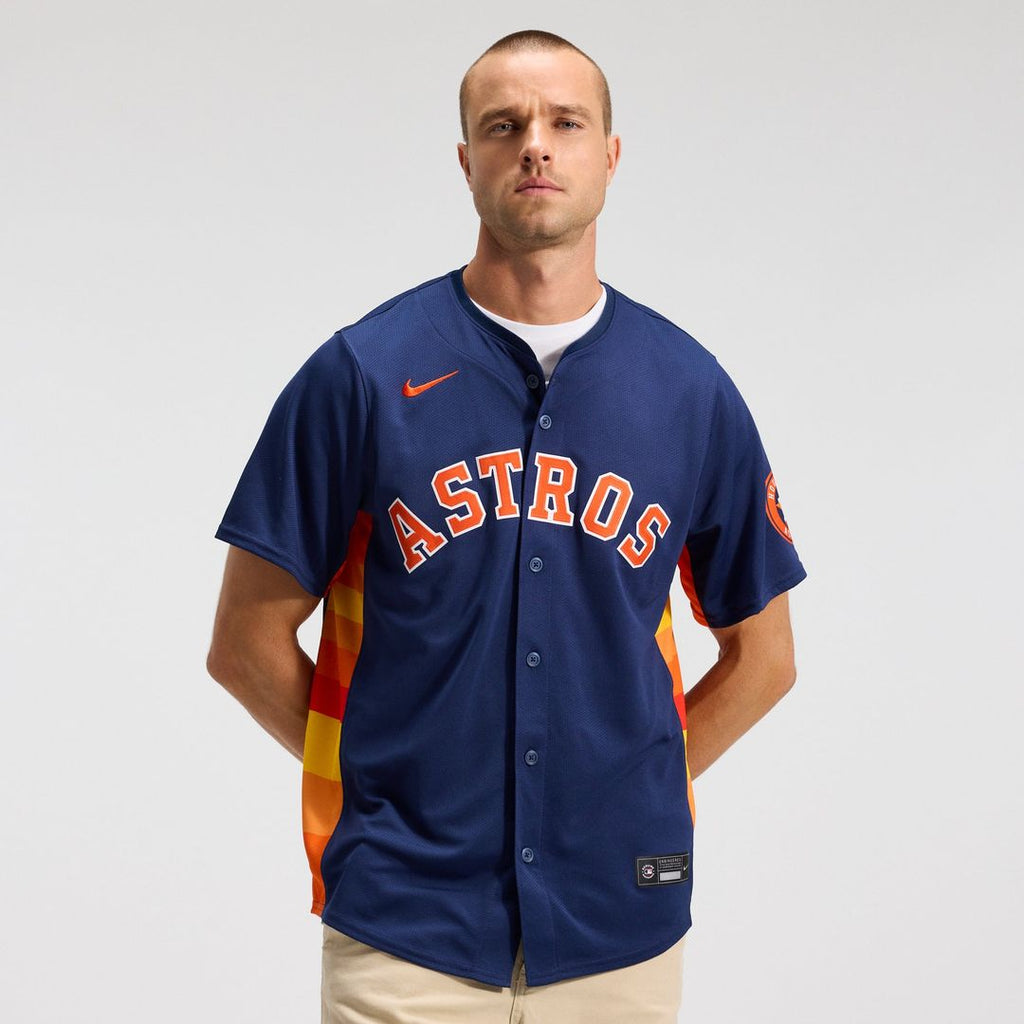 Houston Astros Jose Altuve Nike Navy Alternate Limited Player Jersey product image 2, provided for visual reference and