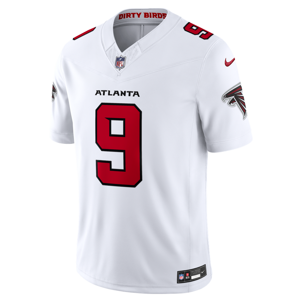 Atlanta Falcons Michael Penix Jr. Nike White Vapor F.U.S.E. Stitched Limited Jersey product image 10, provided for visual