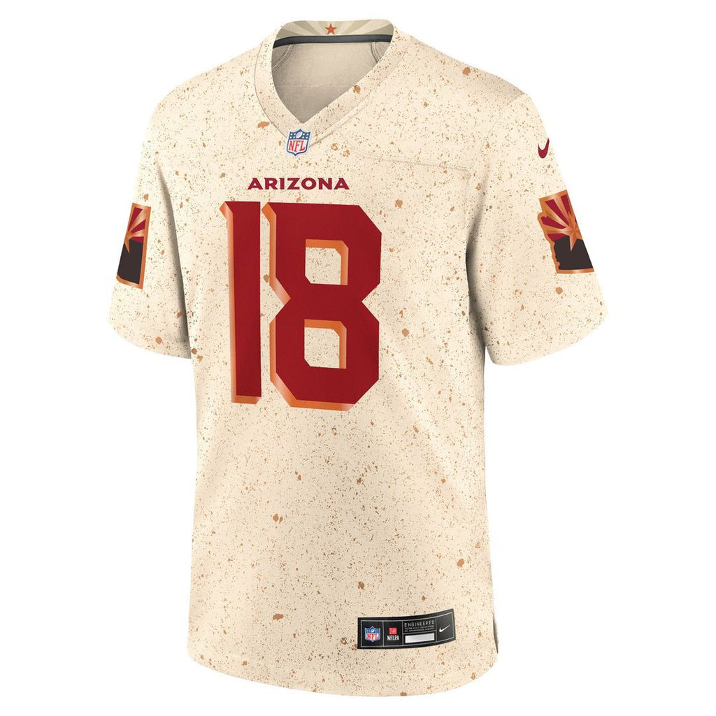 Arizona Cardinals Marvin Harrison Jr. Nike Natural Rivalries Collection Game Jersey product image 2, provided for visual