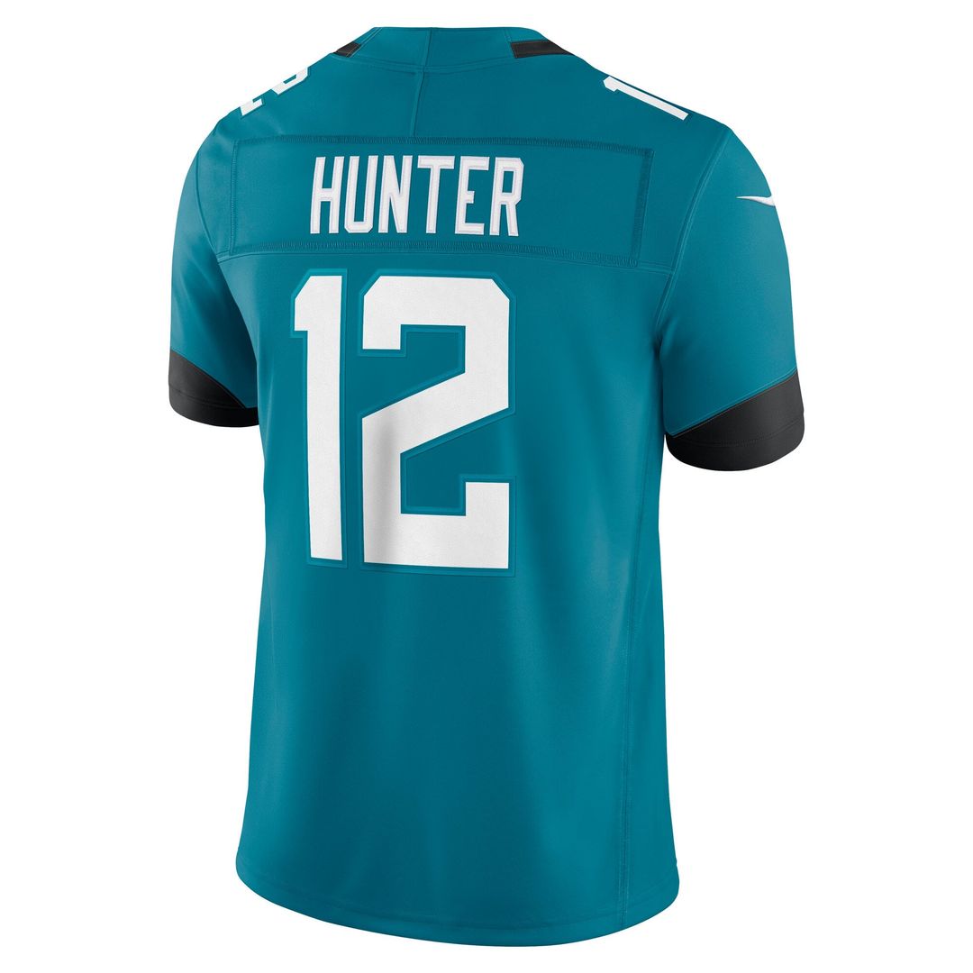 Jacksonville Jaguars Travis Hunter Nike Teal Team Vapor F.U.S.E. Stitched Limited Jersey product image 3, provided for