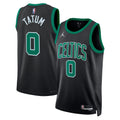 Boston Celtics Jordan Brand Statement Edition Swingman Jersey - Black - Jayson Tatum - Unisex product image 1, provided for