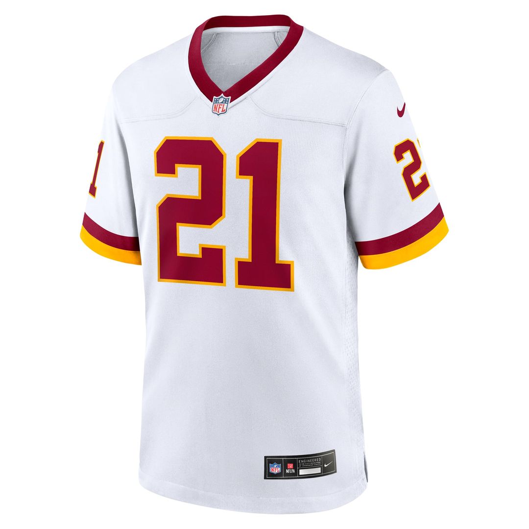 Washington Commanders Sean Taylor Nike White Game Super Bowl Era Jersey product image 9, provided for visual reference and