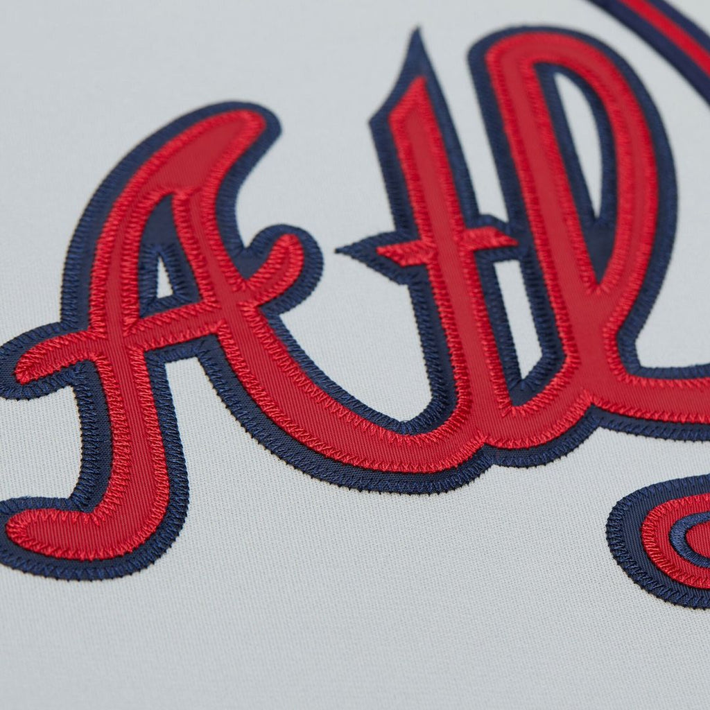 Atlanta Braves Fred McGriff Mitchell & Ness Gray 1995 Throwback Authentic Jersey product image 7, provided for visual